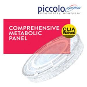 Piccolo Xpress Comprehensive Metabolic Panel Reagent Disc CLIA Waived 10/Bx
