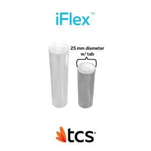 iFlex by TCS Polyolefin Thermoplastic Flexible Dk Pnk Med 25mm Tab Crtrdg 5/Pk