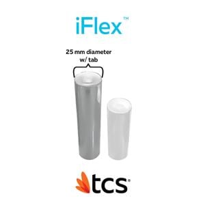 iFlex by TCS Polyolefin Thermoplastic Flex Stndrd Pnk Lrg 25mm Tab Crtrdg 5/Pk