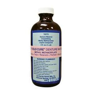 Teets Denture Resin Cold Cure 8oz/Bt