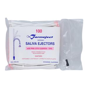 Formeject Regular Saliva Ejectors Pink 100/Pk