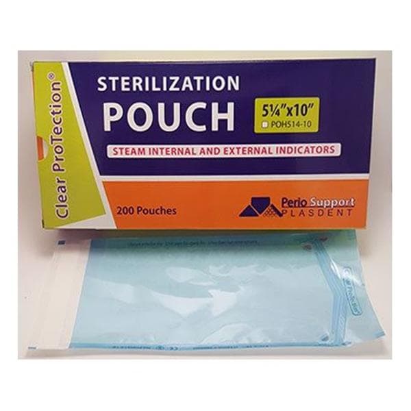 Defend Sterilization Pouch Self Seal 5.25 in x 10 in 200/Bx