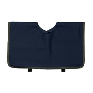 Soothe-Guard Air Lead-Free X-Ray Apron Pano Cape Adult Navy Blue w/o Coll Ea