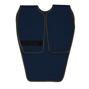 Soothe-Guard Air Lead-Free X-Ray Apron Pano Pncho Adult Navy Blue w/o Coll Ea