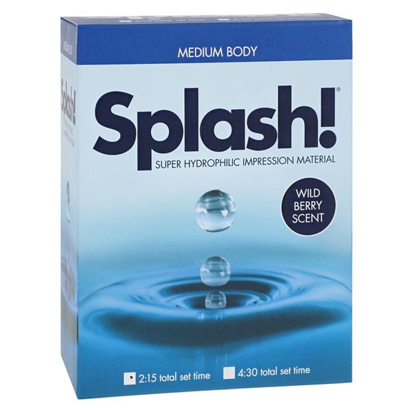 Splash! Impression Material Hlf Tm St Medium Body Wild Berry Refill Pack 2/Pk