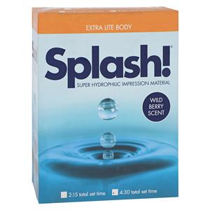Splash! Impression Material Reg St Extra Light Body Wild Berry Refill Pack 2/Pk