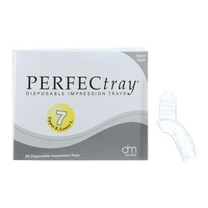 Perfectray Disposable Quadrant Impression Tray Perforated 7 UR/LL 20/Pk