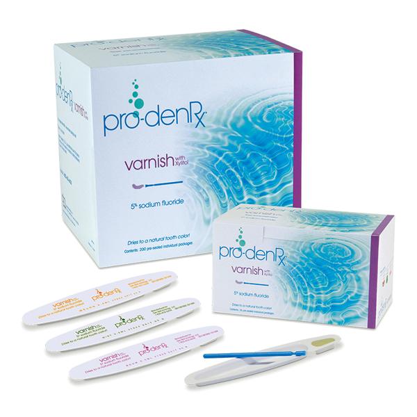 Pro-DenRx® Fluoride Varnish Single Dose 5% NaF 0.5 mL Mint 35/Bx