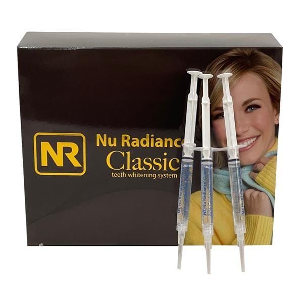 Nu Radiance Classic At Home Whitening Gel Bulk Pack 30% Carb Prx Soft Mint 50/Pk