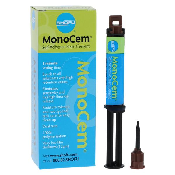 MonoCem Cement Translucent 7 Gm Refill Package 2/Pk