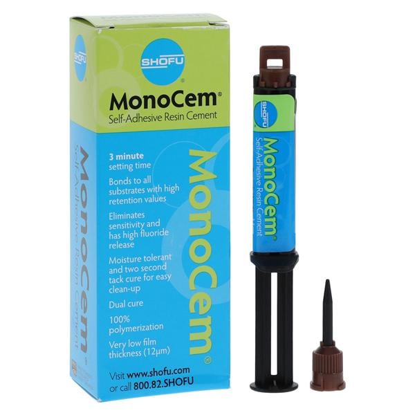 MonoCem Cement White 7 Gm Refill Package 2/Pk