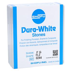 Dura-White Mounted Stones White 12/Bx