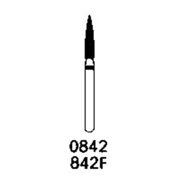 Robot Diamond Bur Friction Grip Fine 249/016 6/Pk