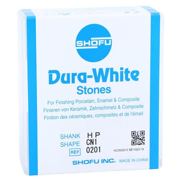 Dura-White Mounted Stones White 12/Bx