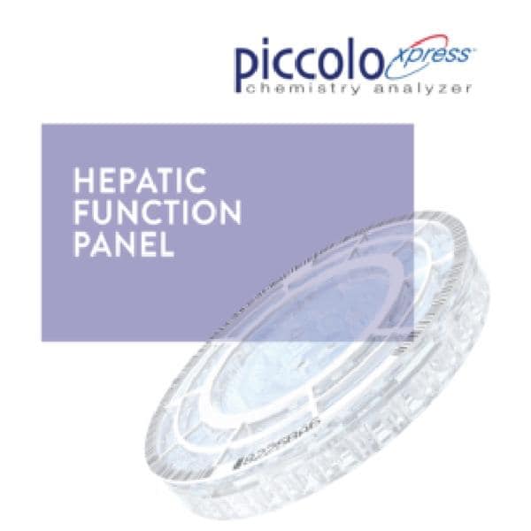 Piccolo Xpress Hepatic Function Panel Reagent Disc CLIA Waived 10/Bx