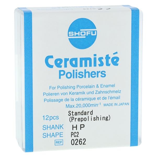 Ceramiste Silicon Polisher Refill 12/Pk