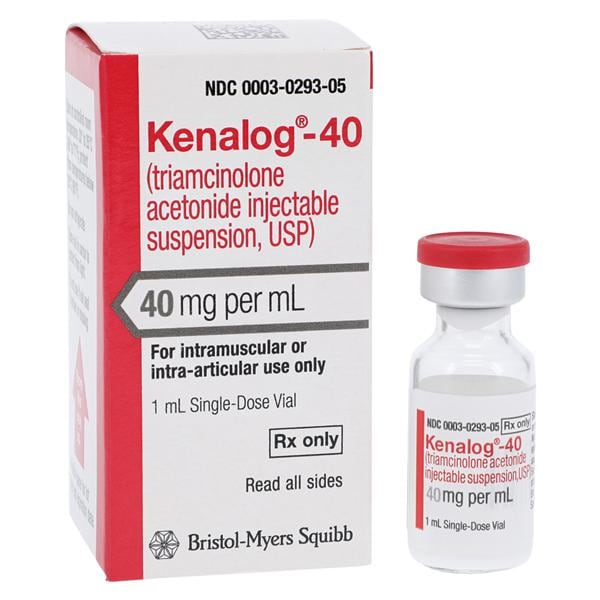 Kenalog-40 Injection 40mg/mL SDV 1ml/Vl