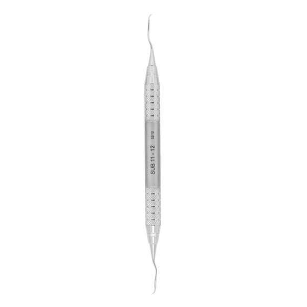 Curette SUB Double End Size 11/12 Life Steel Stainless Steel Ea