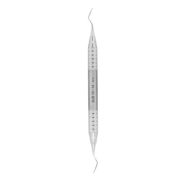Curette SUB Double End Size 13/14 Life Steel Stainless Steel Ea