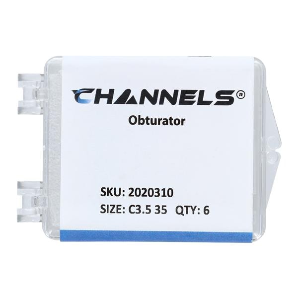 Channels Obturators Size 35 Green 6/Pk