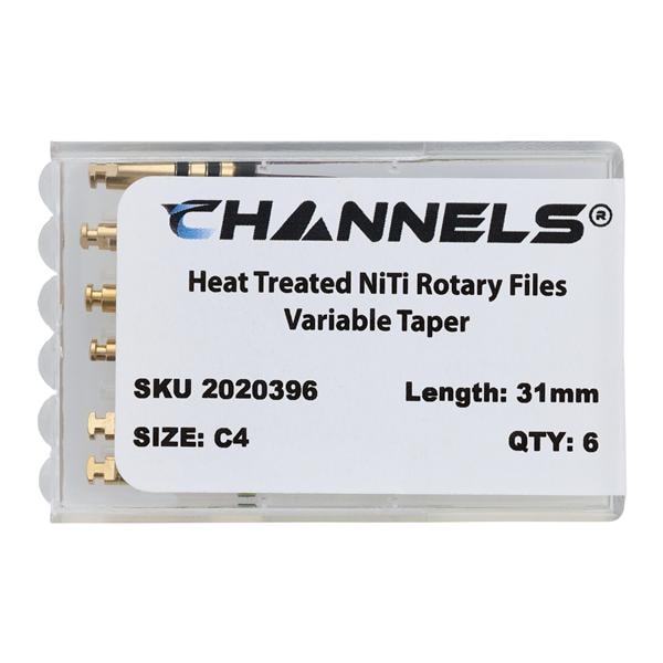 Channels PT Platinum File 31 mm Nickel Titanium 6/Bx