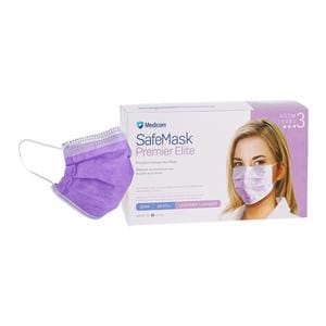 SafeMask Premier Elite Mask Lavender 50/Bx