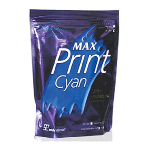 Max Print Dust Free Alginate 1 Lb Pouch Package Regular Set Ea