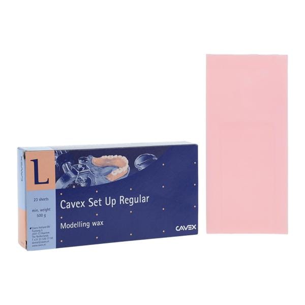 Cavex Set Up Modeling Wax Sheet Regular 23/Bx