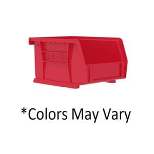 AkroBins Storage Bin Red Polymer With Label Holder 5-3/8x4-1/8x3" 24/Ca