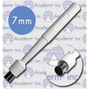 Acu-Punch Dermal Biopsy Punch 7mm Stainless Steel Blade Sterile Disposable 50/BX