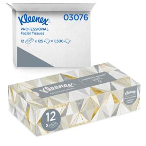 Kleenex Facial Tissue White 2 Ply 12Bx/Ca
