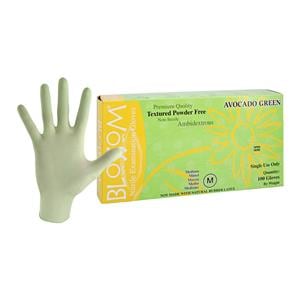 Blossom Nitrile Exam Gloves Medium Avocado Green Non-Sterile, 10 BX/CA