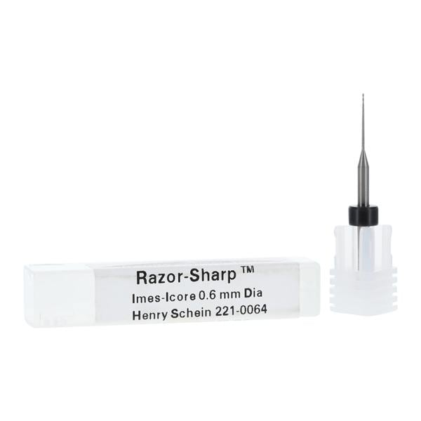 RazorSharp Tungsten Carbide 2BN Milling Bur 0.6mm Ea