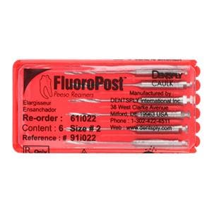 FluoroPost Reamers Refill Size 2 6/Pk