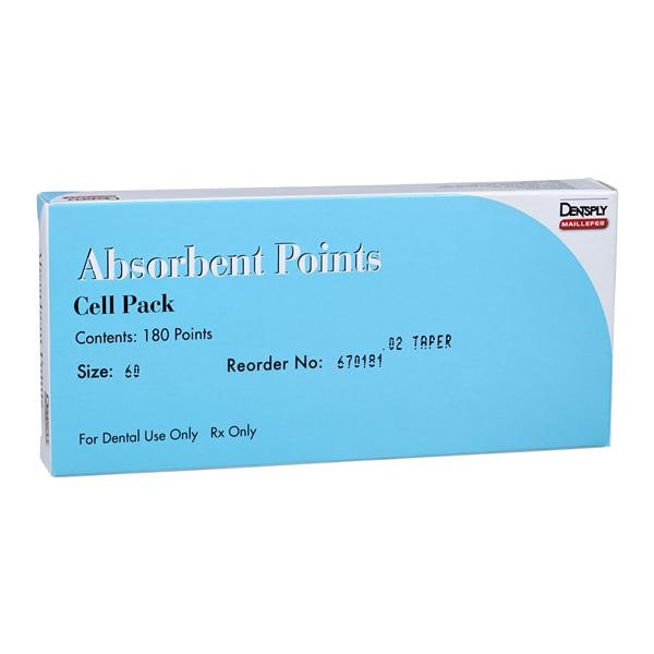 Absorbent Points Size 60 0.02 180/Bx