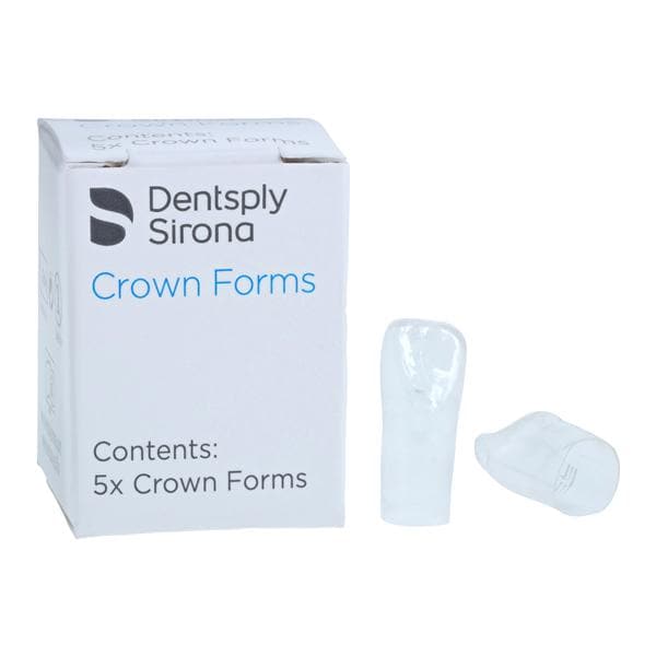 Strip Off Crown Form Size A2 X-Large Replacement Crowns Left Lateral 5/Bx