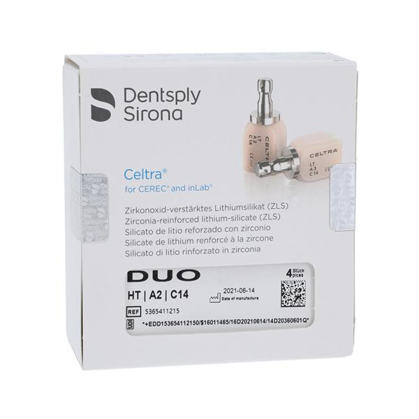 CELTRA Duo HT Milling Blocks C14 A2 For CEREC 4/Pk