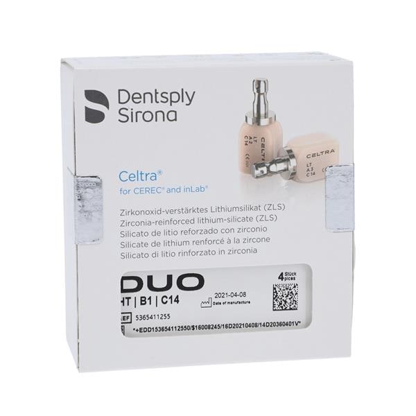 CELTRA Duo HT Milling Blocks C14 B1 For CEREC 4/Pk