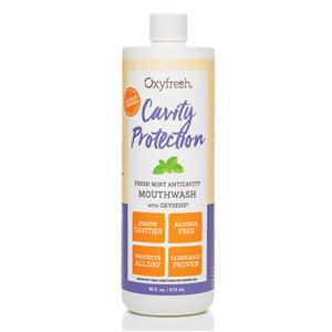 Oxyfresh Cavity Protection Fresh Mint Mouthwash 16 oz 16oz/Bt