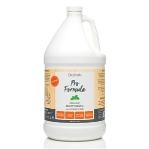 Oxyfresh Pro Formula Fresh Mint Mouthwash 1 Gallon Bottle Ea