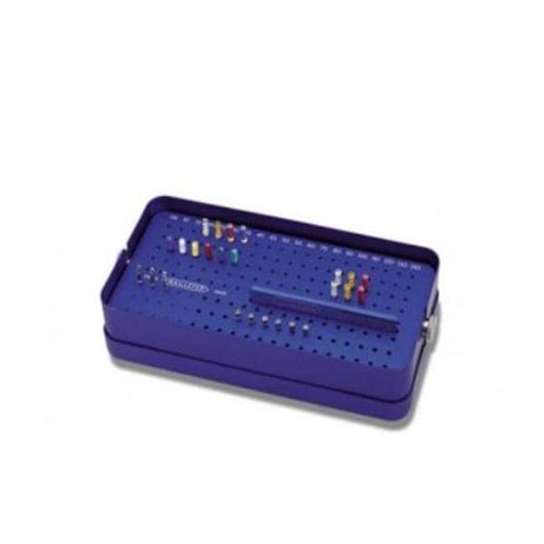 Sosio Organizer Box Box Blue Holds 147 Instruments Ea