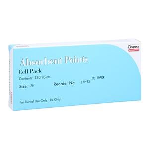 Absorbent Points Size 20 0.02 180/Bx