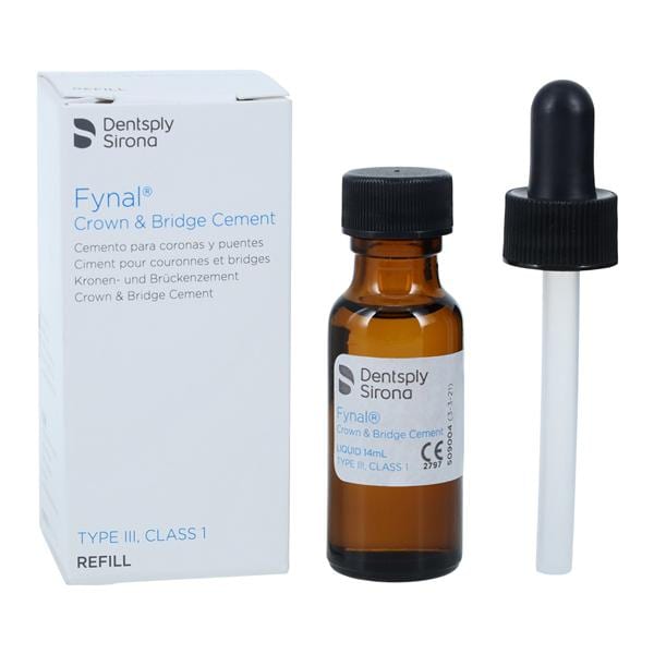 Fynal Zinc-Oxide Eugenol Liquid Cement Refill 14ML/Bt