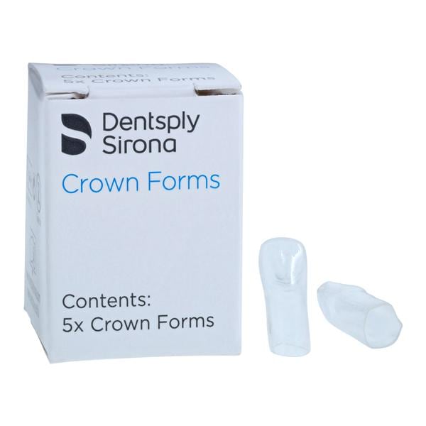 Strip Off Crown Form Size D2 Medium Small Replacement Crowns Left Lateral 5/Bx