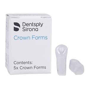 Strip Off Crown Form Size D6 Medium Small Replacement Crowns Right Cuspid 5/Bx