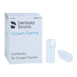 Strip Off Crown Form Size E3 Small Replacement Crowns Left Central 5/Bx