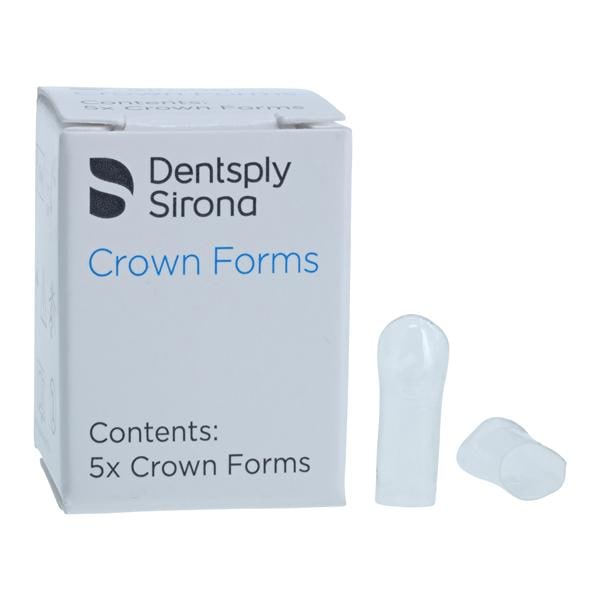 Strip Off Crown Form Size E6 Small Replacement Crowns Right Cuspid 5/Bx