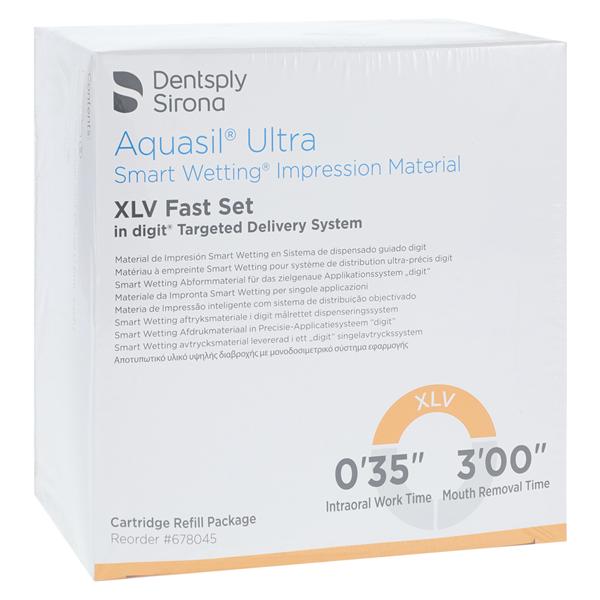 Aquasil Ultra Smart Wetting Impression Material Fast Set Xtra Light Viscosity Ea
