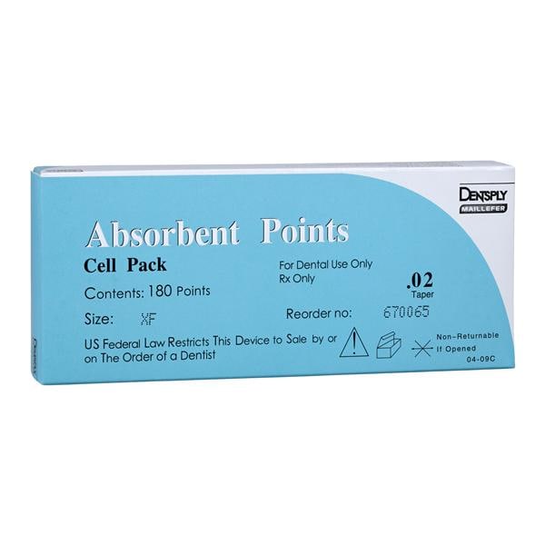 Absorbent Points X-Fine 180/Bx