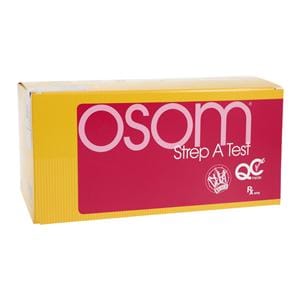 OSOM Strep A Dipstick Test Kit CLIA Waived 52/kit